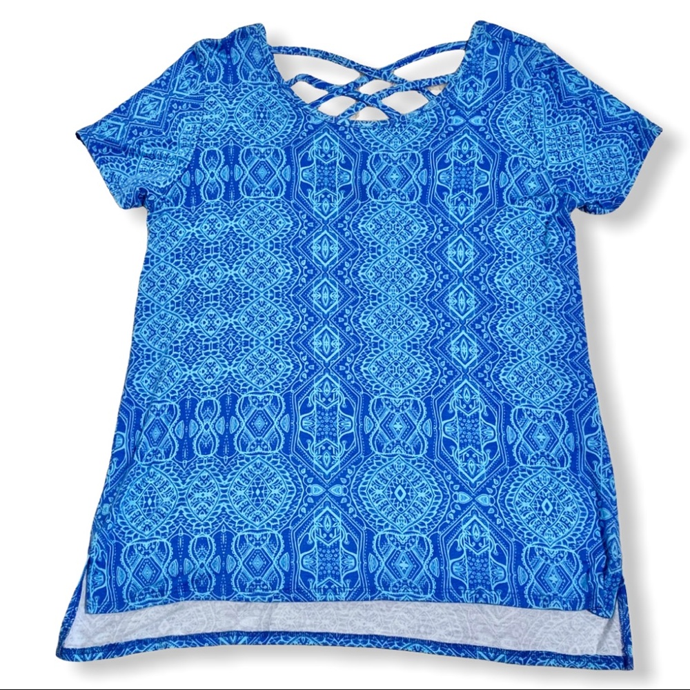 Stitch Fix NWOT Papermoon Cross Back Knit Top